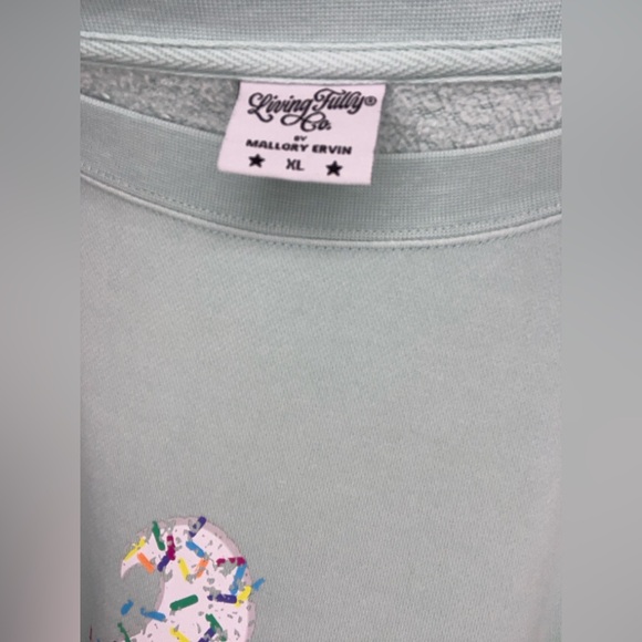 Living Fully by Mallory Ervin ice cream sweatshirt - Picture 5 of 5